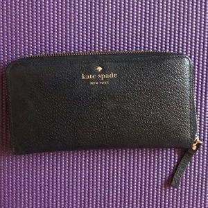 Black Kate Spade Wallet.